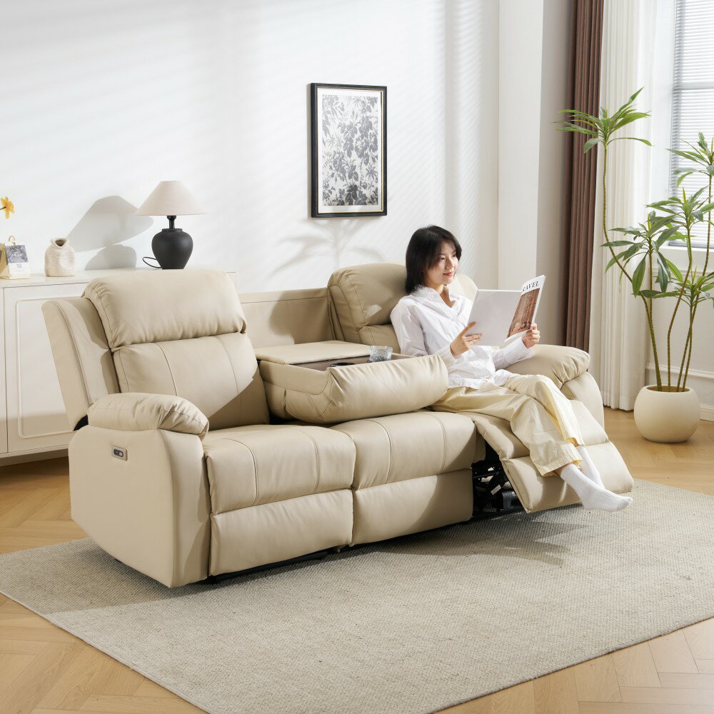 Reclining Chairs - 【2026年新モデル】リクライニングチェア 3人掛け 電動リクライニングソファ 電動ソファ