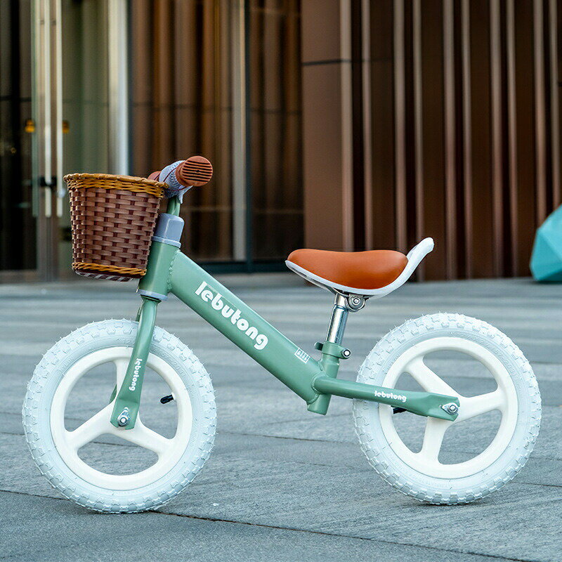 Vehicles - ＼10倍ポイント／キッズバイク キックバイク スタンド付き トレーニングバイク ノーペダル ノーパンクタイヤ ランニングバイク パンクしない サドル ハンドル 高さ調整 2歳～ 軽量 耐荷重30kg 身長 80 90 100 110 120