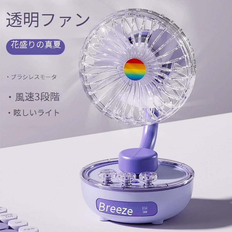 【仕様】製品重量:423g製品サイズ:21*11.5*12.5cmファイル数:3段階の風力消費電力:3.5W電池容量:1800mAh適用シーン:オフィス、リビングルーム、寮など航続時間:2-6時間ンパクトながらパワフルな卓上ファン。フィオズウェアご家庭やオフィス、学生寮など、場所を選ばず快適な涼しさをお届けします。充電式＆コードレスで持ち運び自由。USB給電にも対応しており、コンセントがない場所でも使用可能です。お好みの風量に合わせて3段階調節。弱風中風強風をワンタッチで切り替え、シーンに応じた快適な使い心地を実現します。上下左右に角度調節可能な首振り＆首折れ設計。風の向きを自在に変えられるので、どこにいてもピンポイントで涼めます。省エネ＆静音設計で長時間使用可能。勉強やお仕事中の集中を妨げず、おやすみ中でも快適にご使用いただけます。ご注意：故障を避けるために、5V1Aの充電アダプターが使ってください。【仕様】製品重量:423g製品サイズ:21*11.5*12.5cmファイル数:3段階の風力消費電力:3.5W電池容量:1800mAh適用シーン:オフィス、リビングルーム、寮など航続時間:2-6時間ンパクトながらパワフルな卓上ファン。フィオズウェアご家庭やオフィス、学生寮など、場所を選ばず快適な涼しさをお届けします。充電式＆コードレスで持ち運び自由。USB給電にも対応しており、コンセントがない場所でも使用可能です。お好みの風量に合わせて3段階調節。弱風中風強風をワンタッチで切り替え、シーンに応じた快適な使い心地を実現します。上下左右に角度調節可能な首振り＆首折れ設計。風の向きを自在に変えられるので、どこにいてもピンポイントで涼めます。省エネ＆静音設計で長時間使用可能。勉強やお仕事中の集中を妨げず、おやすみ中でも快適にご使用いただけます。ご注意：故障を避けるために、5V1Aの充電アダプターが使ってください。