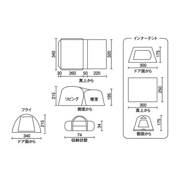 【ポイント10倍】【送料無料】コールマン Coleman タフスクリーン2ルームハウス/MDXプラス 品番：2000036437【創業祭　夏キャンプ準備セール　06/04/11:00〜06/11/10:59】