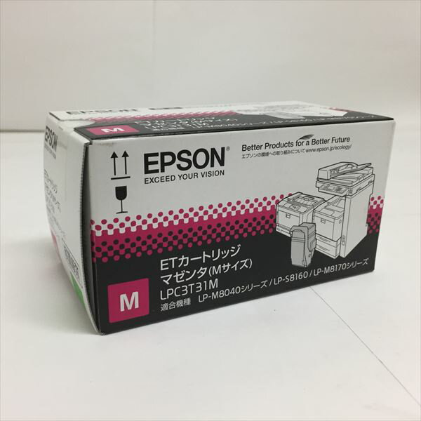 LPC3T31M エプソン EPSON●6131 ETカートリッジ マゼンタ（Mサイズ）純正品箱汚れ／ダメージ