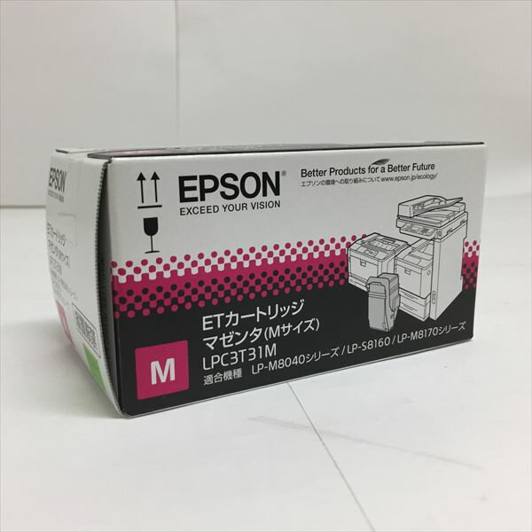 LPC3T31M エプソン EPSON●6172 ETカートリッジ マゼンタ（Mサイズ）純正品箱汚れ／ダメージ