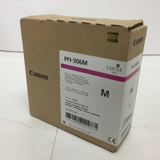 Canon キヤノン 6659B001●2494 インクタンク マゼンタ PFI-306M【純正品】【わけ有り】箱汚れ/ダメージ Canon キヤノン 6659B001●2494 インクタンク マゼンタ PFI-306M【純正品】【わけ有り】箱汚れ/ダメージ