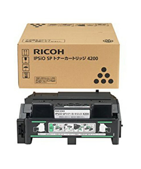 RICOH リコー　IPSiOSPトナー4200(1個)【純正品】308534［送料無料］北海道/沖縄県への配送は不可