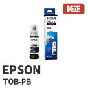 TOB-PBEPSON エプソン トビバコインクボトル フォトブラック 1個EW-M873T/EW-M973A3T