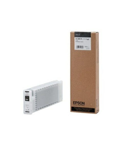 EPSON エプソンインクカートリッジ(ブラック)　SC2BK70(1個)【純正品】［送料無料］北海道/沖縄県への配送は不可(2)