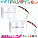 2個セット TWINBIRD ツインバード工業 HC-AF46 HC-4324 HC-4328 ハンディクリーナー 102000 互換 【大容量】 バッテリー ...