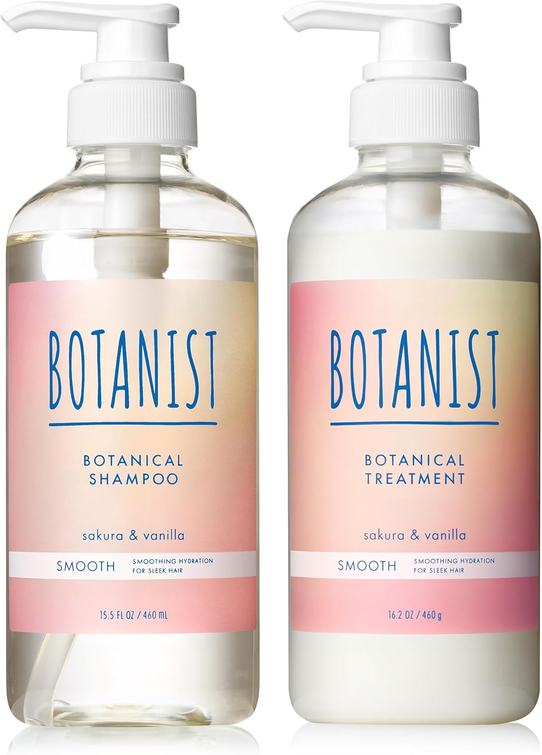 BOTANIST ボタニストボタニカルシャンプー ＆ トリートメント【スムース】サクラ&バニラの香り 適度な潤いを残しながらも軽やかに洗い上げ・ケアし、さらさらとした扱いやすい仕上がりにソメイヨシノ発酵エキス・スプリングバリアコンプレックス・濃密ボタニカル美容液処方 5