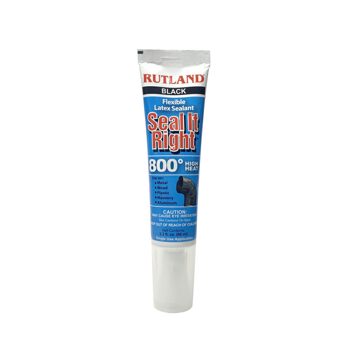 RUTLAND Seal It Right® Flexible Latex Sealant / ラトランド Seal It Right®耐熱シリコンシーラント ブラック 641C