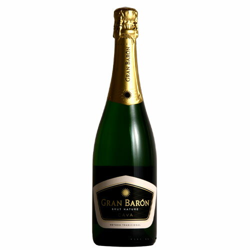 NIKKEIプラスのスパークリングワイン特集で堂々の第二位を獲得したブランド　グラン・バロン ブリュット ナチューレ　ワインwineスペインワイン ギフト 父の日750ML