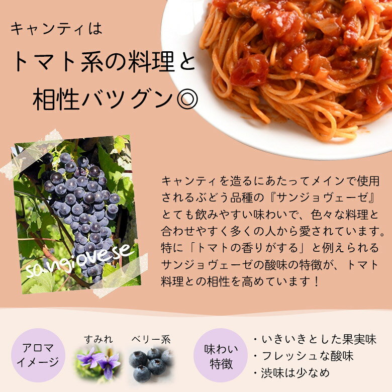 【キャンティ6種】イタリア DOCG！人気のキャンティ6種飲み比べ！ サンジョヴェーゼ トスカーナ 赤ワイン 6本セット ワイン ワインセット イタリアワイン おすすめ r- mt-wines-10000514 ワインの専門店ヴィネクシオ サンプル画像2