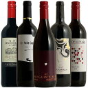 人気黒ぶどう品種 シラー 5本飲み比べ ワイン セット wine ギフト 御中元 750ML