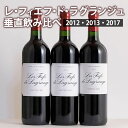 レ フィエフ ド ラグランジュ垂直飲み比べ3本セット 赤ワイン セカンドワイン フランス ボルドー サン ジュリアン メドック ギフト 母の日 プレゼント 750ML