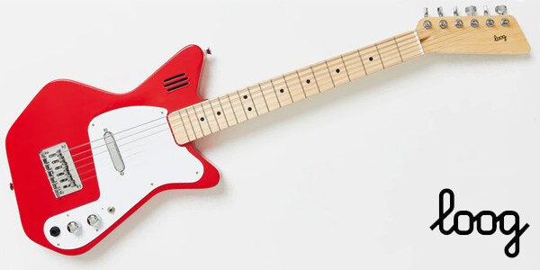 Loog（ルーグ） ミニギター/アンプ内蔵ギター Pro VI Electric Redのサムネイル