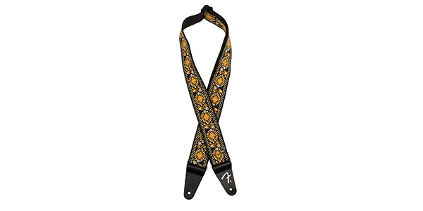 FENDER(フェンダー) その他ストラップ Pasadena Woven Strap Yellow Lotus 2