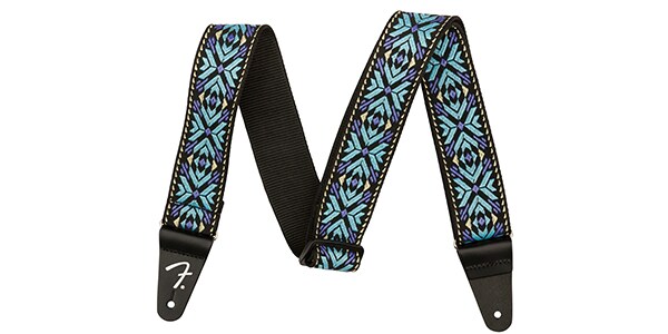 FENDER(フェンダー) その他ストラップ Pasadena Woven Strap Blue Snowflake 2