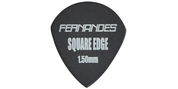 FERNANDESʥեʥǥ ԥå㥺 SQUARE EDGE P-100SQJ 1.50mm Black