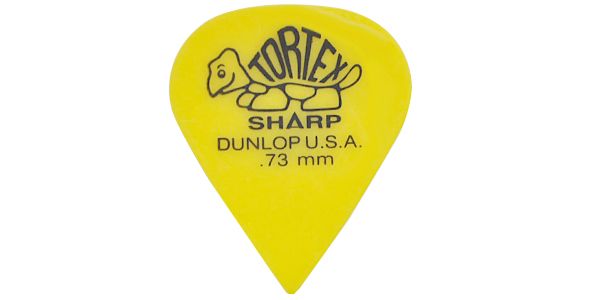 JIM DUNLOP（ジムダンロップ） ピック・ティアドロップ TORTEX SHARP 0.73