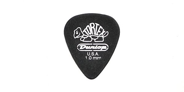 JIM DUNLOP（ジムダンロップ） ピック・ティアドロップ Tortex Pitch Black 1.00