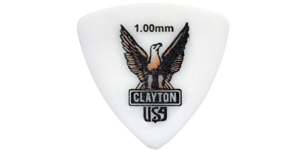 CLAYTON（クレイトン） ピック・トライアングル Acetal Rounded Triangle 1.00mm