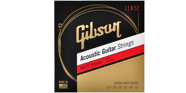 GIBSON（ギブソン） アコギ ブロンズ弦 SAG-BRW11 80/20 Bronze