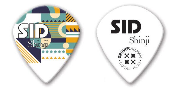 GROVER ALLMAN（グローバーオールマン） ピック・アーティストモデル Pick SID-Shinji 2 1.14mm