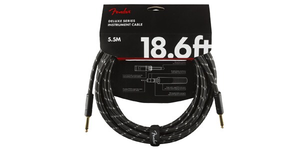 FENDER（フェンダー） フォン-フォン(楽器) Deluxe Series Instrument Cable S/S 5.5m