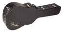 FENDER（フェンダー） アコースティックギター用ハードケース Flat-Top Dreadnought Acoustic Guitar Case, Black