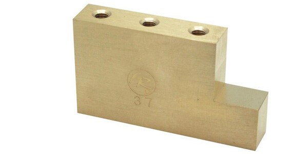 FLOYDROSEitCh[Yj gjbg Fat Brass L-Shaped Block 37mm