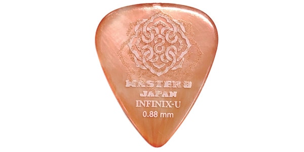 MASTER 8 JAPAN（マスターエイトジャパン） ピック・ティアドロップ INFINIX-U TEARDROP with Hard Grip 0.88mm