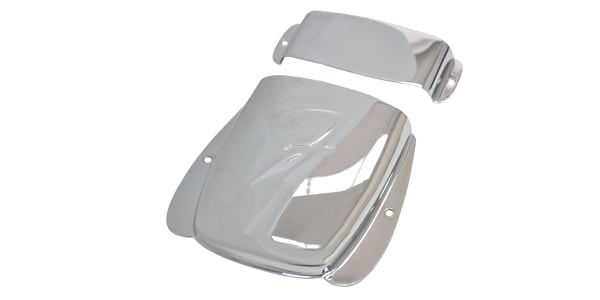 FENDER（フェンダー） PUフェンス/ブリッジカバー Pure Vintage Jazz Bass Ashtray Cover Set Steel/Chrome