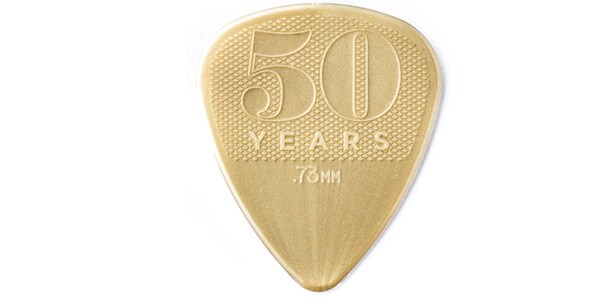 JIM DUNLOP（ジムダンロップ） ピック・ティアドロップ Dunlop 50th Anniversary old Nylon Pick 0.73mm