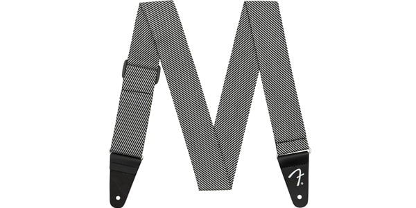 FENDER（フェンダー） 布製ストラップ 2" MODERN TWEED STRAP White/Black