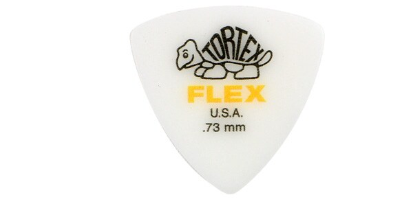 JIM DUNLOP（ジムダンロップ） ピック・トライアングル TORTEX FLEX TRIANGLE GUITAR PICK .73mm