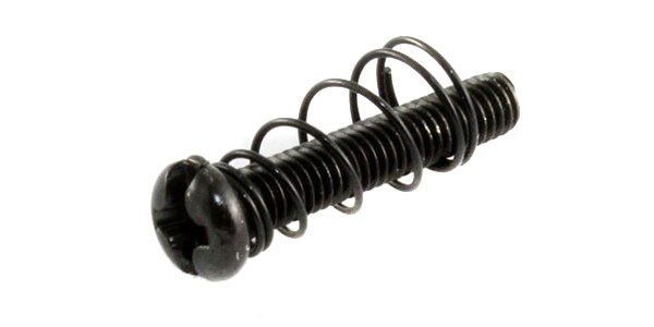 ALLPARTS（オールパーツ） ブリッジ用ネジ GS-3324-003 Pack of 6 Black Metric Bridge Length Screws