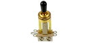 ALLPARTS（オールパーツ） スイッチ EP-4367-002 Switchcraft Gold Toggle Switch