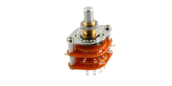 ALLPARTS（オールパーツ） スイッチ EP-4925-000 5-position Rotary Switch