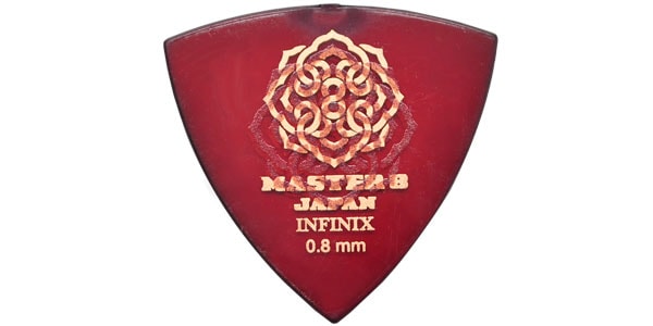 MASTER 8 JAPAN（マスターエイトジャパン） ピック・トライアングル INFINIX TRIANGLE HARD GRIP - 0.8mm [IFS-TR080]