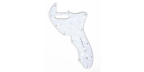 ALLPARTS（オールパーツ） ギター用ピックガード PG-9565-055 White Pearloid Thinline Pickguard for Telecaster