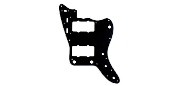 ALLPARTSʥѡġ ѥԥå PG-0582-033 Black Pickguard for Jazzmaster