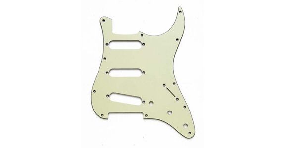 ALLPARTS（オールパーツ） ギター用ピックガード PG-0554-024 Mint Green 62 Pickguard for Stratocaster