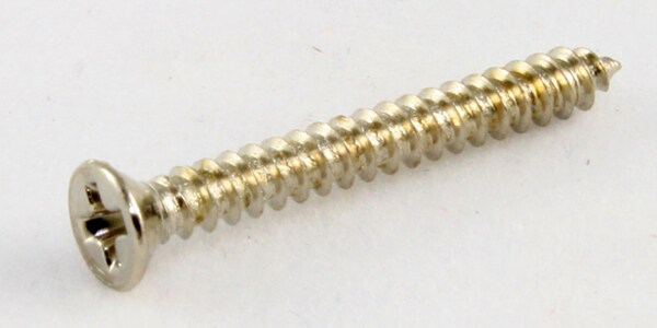 ALLPARTS（オールパーツ） ピックアップ用ネジ GS-0008-005 Pack of 8 Stainless Steel Humbucking Ring Screws