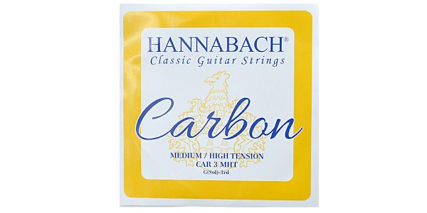 HANNABACH（ハナバッハ） クラシックギターバラ弦 CAR3MHT -Carbon 3弦(G)-