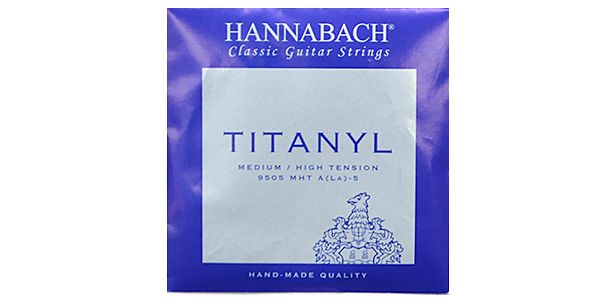 HANNABACH（ハナバッハ） クラシックギターバラ弦 9505MHT -Titanyl 5弦(A)-