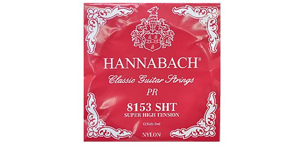HANNABACH（ハナバッハ） クラシックギターバラ弦 8153SHT -Silver Special Red 3弦(G)-