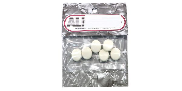 ALLPARTS（オールパーツ） ギター用ペグ TK-7710-025 Plastic Oval Buttons White