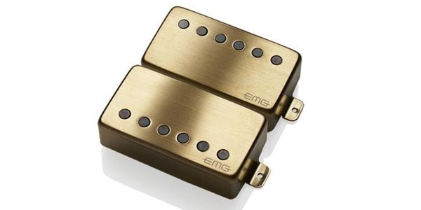 EMG（イーエムジー） ギター用PU/ハムバッカー JH James Hetfield Set Brushed Gold ギター用ピックアップ
