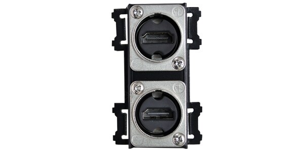 ■AVコンセント■HDMI(メス-メス）×2■ブラック【ご注意事項（3点）】1．個数明記のない商品は全て「1点」販売です。商品説明に明記するもの以外は付属しません。2．商品画像がリニューアル前の商品画像となっている場合等ございます。リニューアル前後の区別（商品バージョン等）が重要な商品については、前もってメールにてお問合せ下さい。3．商品画像には使用イメージが含まれます。また、写真撮影時の光の入り具合やモニターの発色によって多少お色味が異なる場合がございます。※上記に起因するご返品はお受けできませんのであらかじめご了承下さい。関連キーワード：BNC ケーブル ピン DMX MIDI Y チェッカー インサーション プロテクター ラップ ビデオ AV コンセント コネクター コネクタ XLR キャノン プレート ミニプラグ ステレオ スピコン パッチベイ バナナプラグ フォン レセプタクル 接点復活剤 kure 接点 復活 変換 アダプター スピーカー リール AES USB FIREWIRE イーサコン オプティカル コアキシャル デジタル RCA TRS コンポジット メス オス CANARE スネーク マルチ パッチ ケーブル・コネクター各種 コネクター AVコンセント