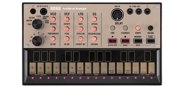 KORG コルグ ガジェット系 volca keys [アナログポリフォニックシーケンサー]