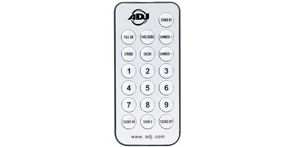 AMERICAN DJ（アメリカンディージェイ） 照明エフェクト用パーツ UC IR 赤外線リモコン